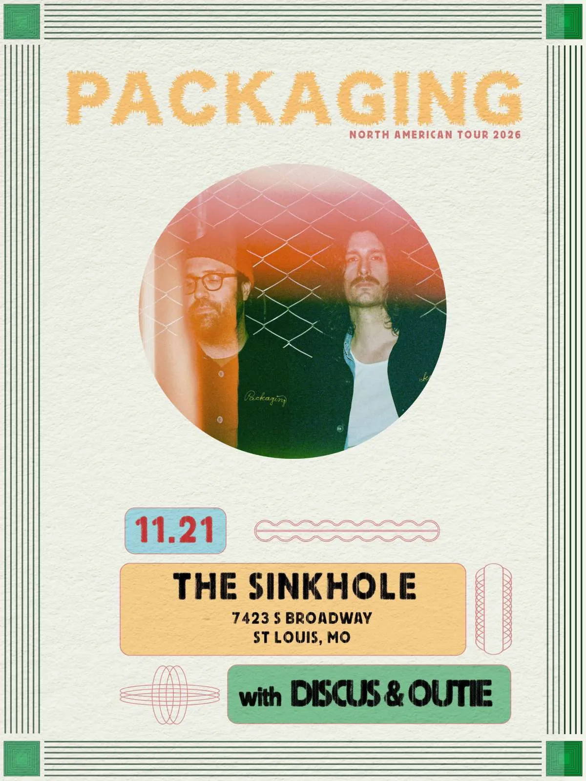 Packaging w/ Discus, Outie